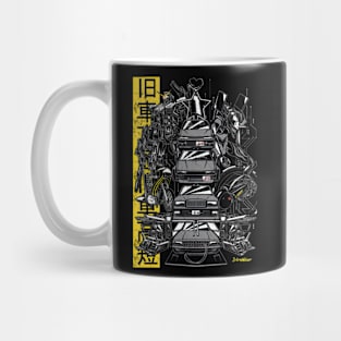 Japanese Introwear Mecha Mug